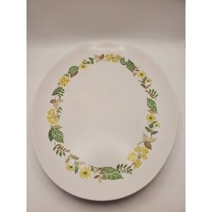 Vintage Royalon Melmac Oval Serving Platter #313 (13"×10")